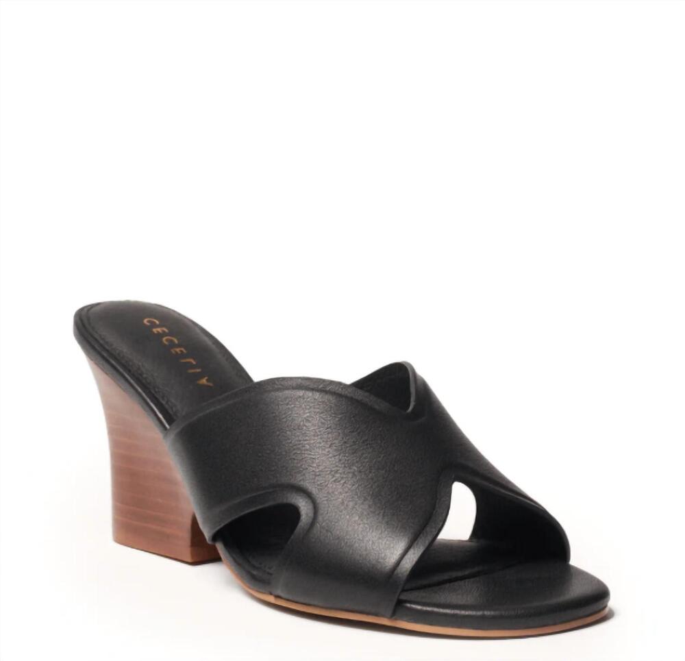 NEW CECELIA NEW YORK women's faye heels in black